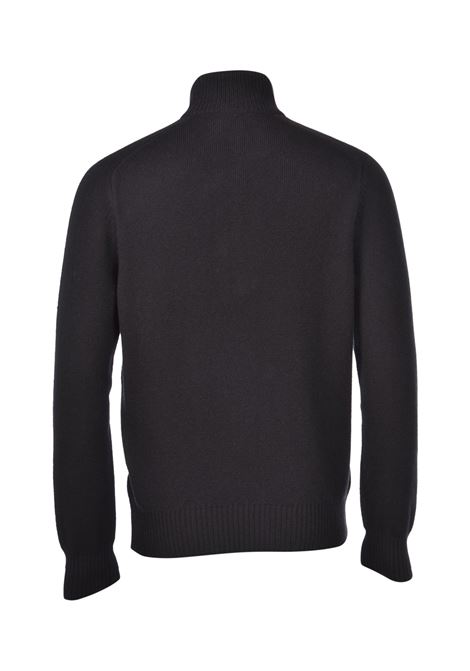 Maglia Gran Sasso uomo 2316925025 nera bottoni super geelong Gran sasso | Maglie | 2316925025099
